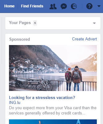 Facebook Ad